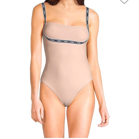 NWT KARL LAGERFELD PARIS One Piece Bathing Suit - Picture 1 of 15